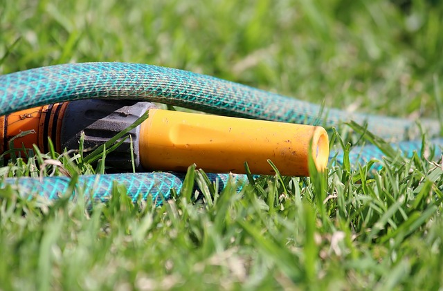 Zahradní hadice s koncovkou